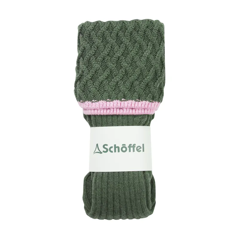 Schoffel Teal Sock Cedar Green